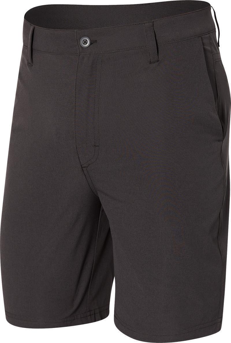 Go To Town 2n1 Shorts, 8” Inseam - Mens - Faded Black 1