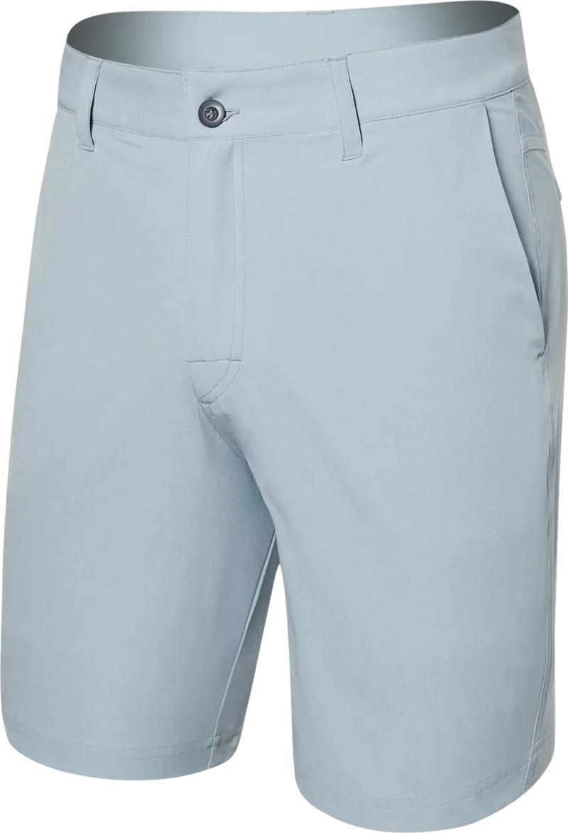 Go To Town 2n1 Shorts, 8” Inseam - Mens - Light Grey 1