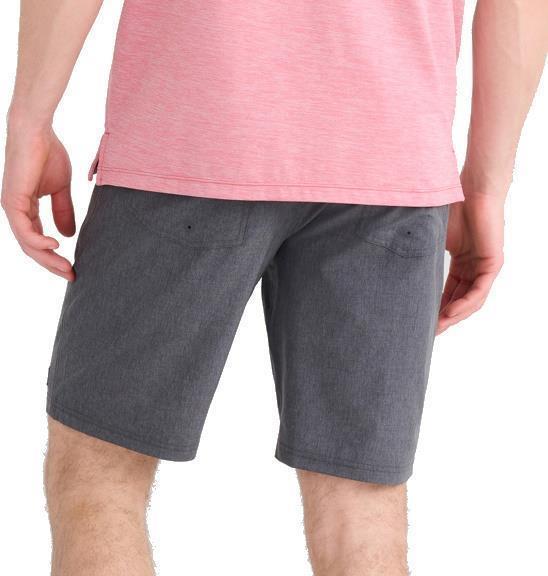 Land To Sand 2n1 Shorts, 9” Inseam - Mens - Black Shade Heather 4