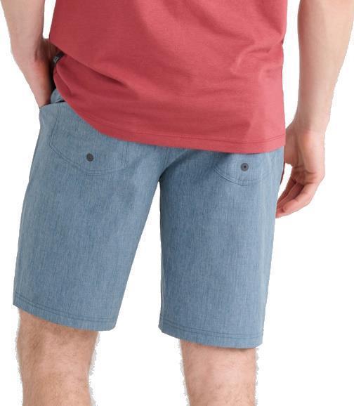Land To Sand 2n1 Shorts, 9” Inseam - Mens - Indian Teal Heather 4