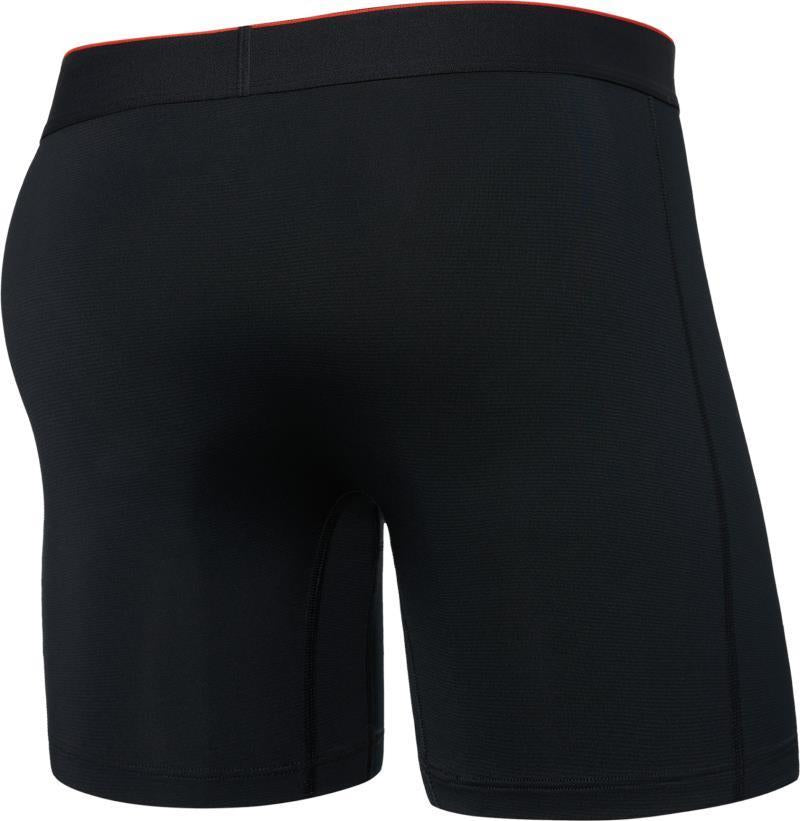 Multi-Sport Mesh Boxer Brief Fly, 6" Inseam - Mens - Black 2