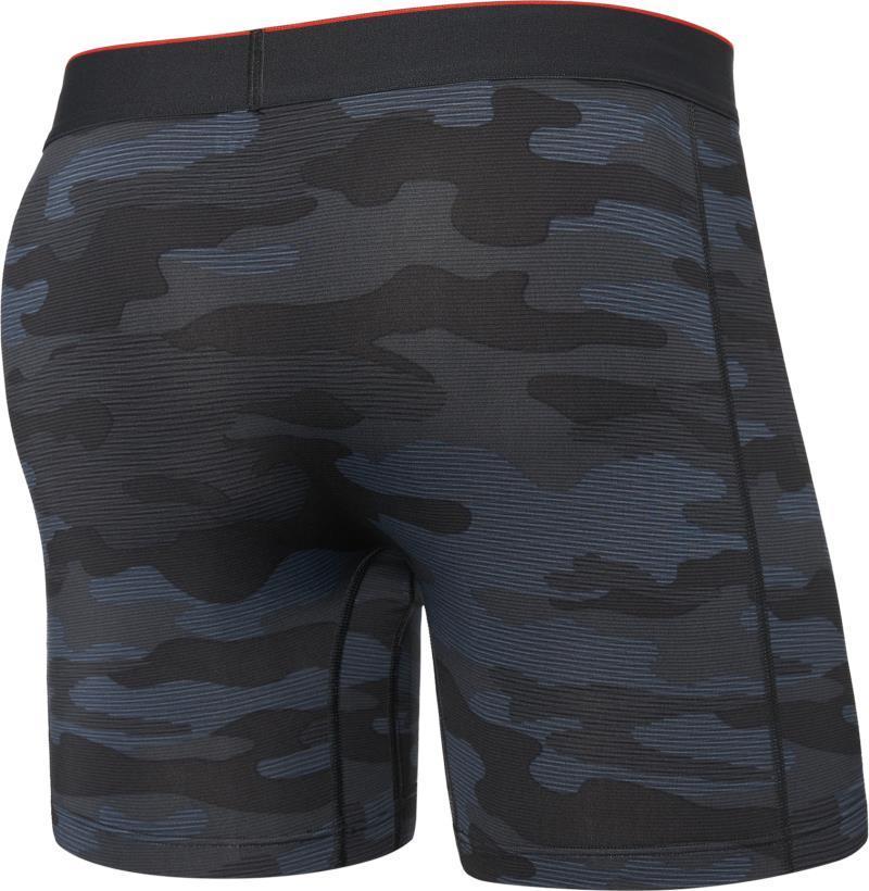 Multi-Sport Mesh Boxer Brief Fly, 6" Inseam - Mens - Remote Camo-Faded Black 2