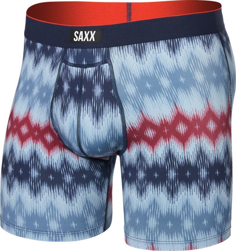 Multi-Sport Mesh Boxer Brief Fly, 6" Inseam - Mens - ikatastic-multi 1