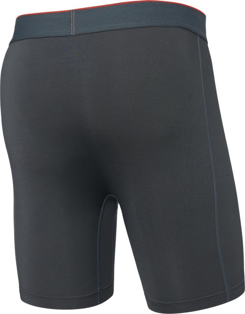 Multi-Sport Mesh Long Boxer Brief Fly, 8" Inseam - Mens - Turbulence 2