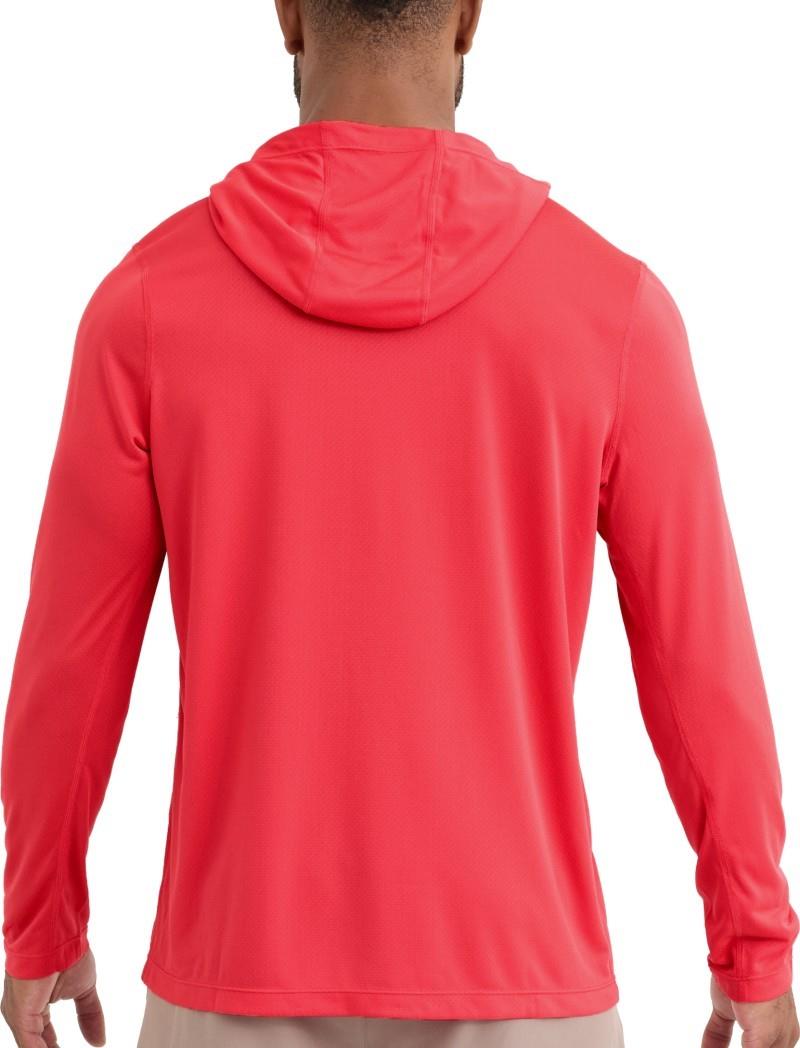 Multi-Sport Tech Hoodie - Mens - coral red 1