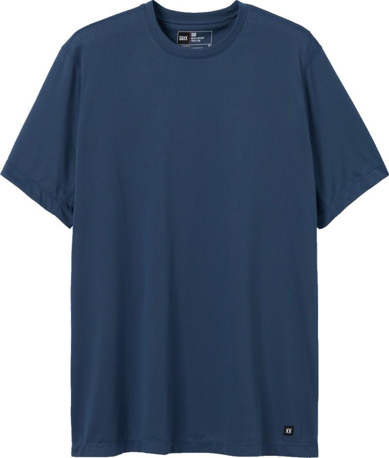 Multi-Sport Tech Tee - Mens - washed indigo 1