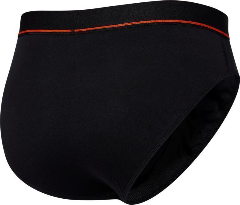 Non-Stop Stretch Cotton Brief Fly - Mens - Black 2