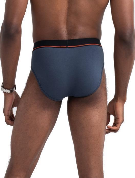 Non-Stop Stretch Cotton Brief Fly - Mens - Deep Navy 4
