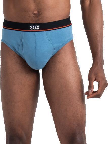 Non-Stop Stretch Cotton Brief Fly - Mens - Slate 3