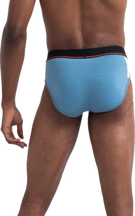 Non-Stop Stretch Cotton Brief Fly - Mens - Slate 4
