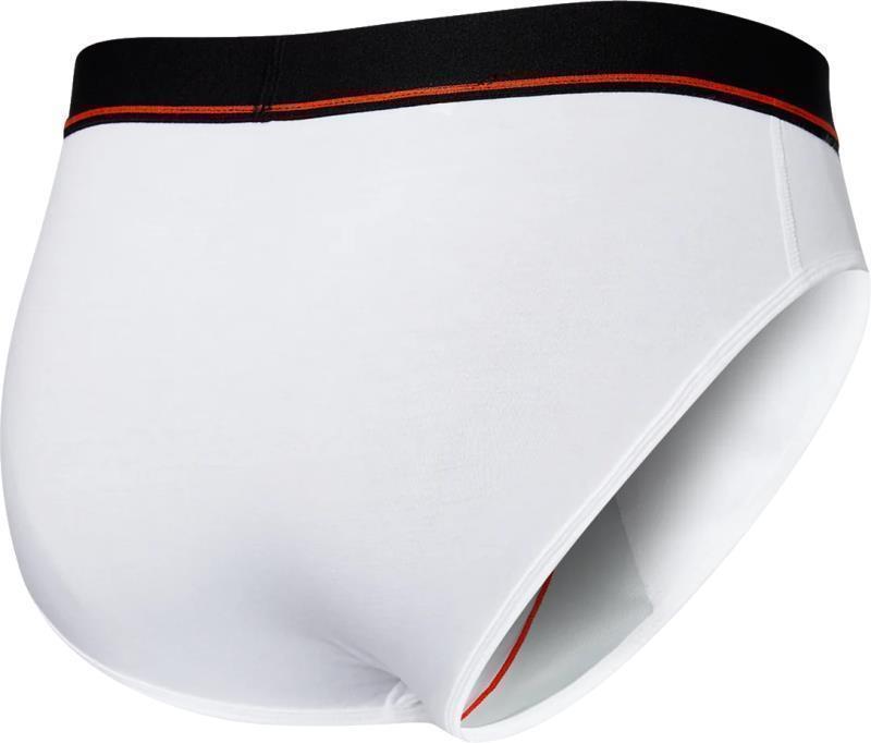 Non-Stop Stretch Cotton Brief Fly - Mens - White 2