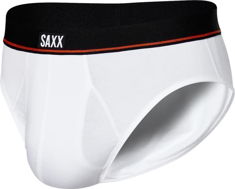 Non-Stop Stretch Cotton Brief Fly - Mens - White 1