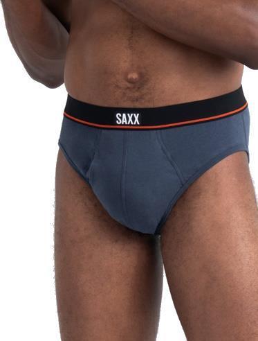Non-Stop Stretch Cotton Brief Fly - Mens - 3 Pack - Black / Deep Navy / White 2