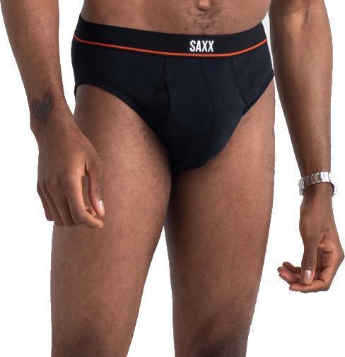 Non-Stop Stretch Cotton Brief Fly - Mens - 3 Pack - Black / Deep Navy / White 4