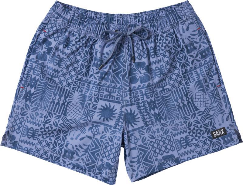 Oh Buoy 2n1 Volley, 5” Inseam - Mens - tropical tapa-lavender 1