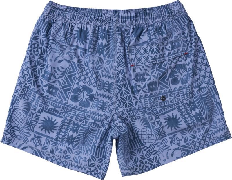 Oh Buoy 2n1 Volley, 5” Inseam - Mens - tropical tapa-lavender 1