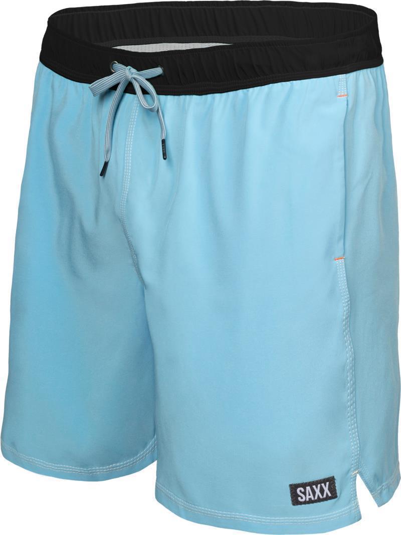 Oh Buoy 2n1 Volley, 7" Inseam - Mens - Azure / Black 1