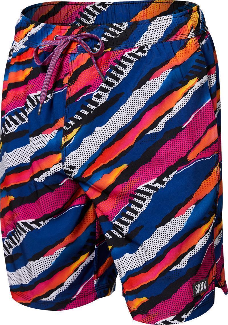 Oh Buoy 2n1 Volley, 7" Inseam - Mens - Multi Ripped Camo 1