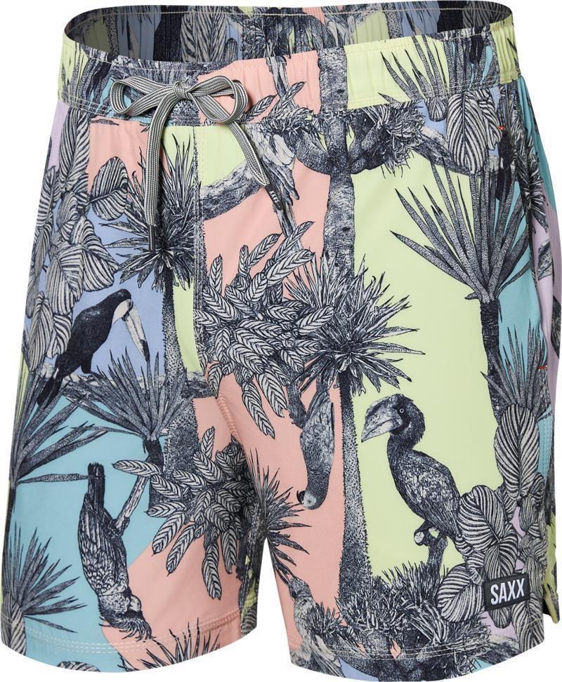 Oh Buoy 2n1 Volley Shorts, 5” Inseam - Mens - aviary-multi 1