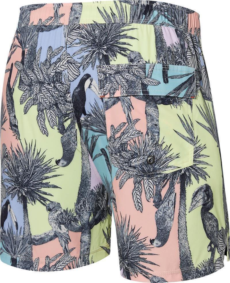 Oh Buoy 2n1 Volley Shorts, 5” Inseam - Mens - aviary-multi 1