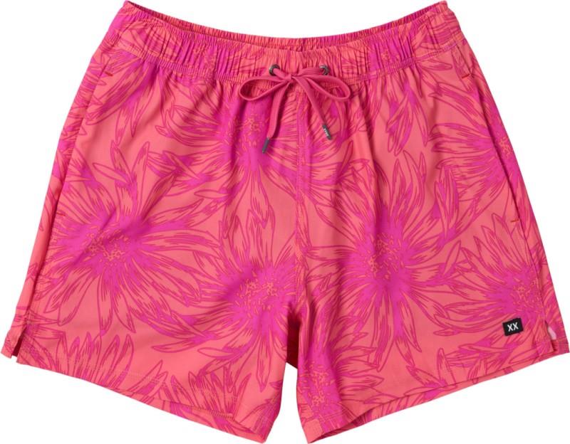 Oh Buoy 2n1 Volley Shorts, 5” Inseam - Mens - big daisy-gumball 1