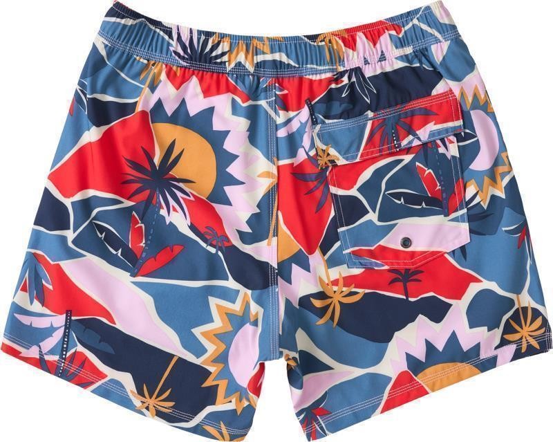 Oh Buoy 2n1 Volley Shorts, 5” Inseam - Mens - break of dawn-blue 1