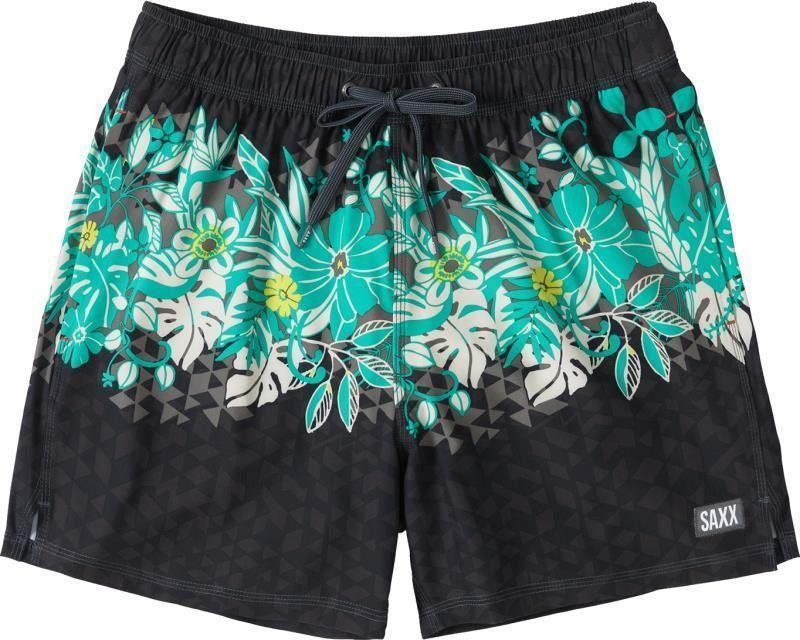 Oh Buoy 2n1 Volley Shorts, 5” Inseam - Mens - diamondhead-black 1