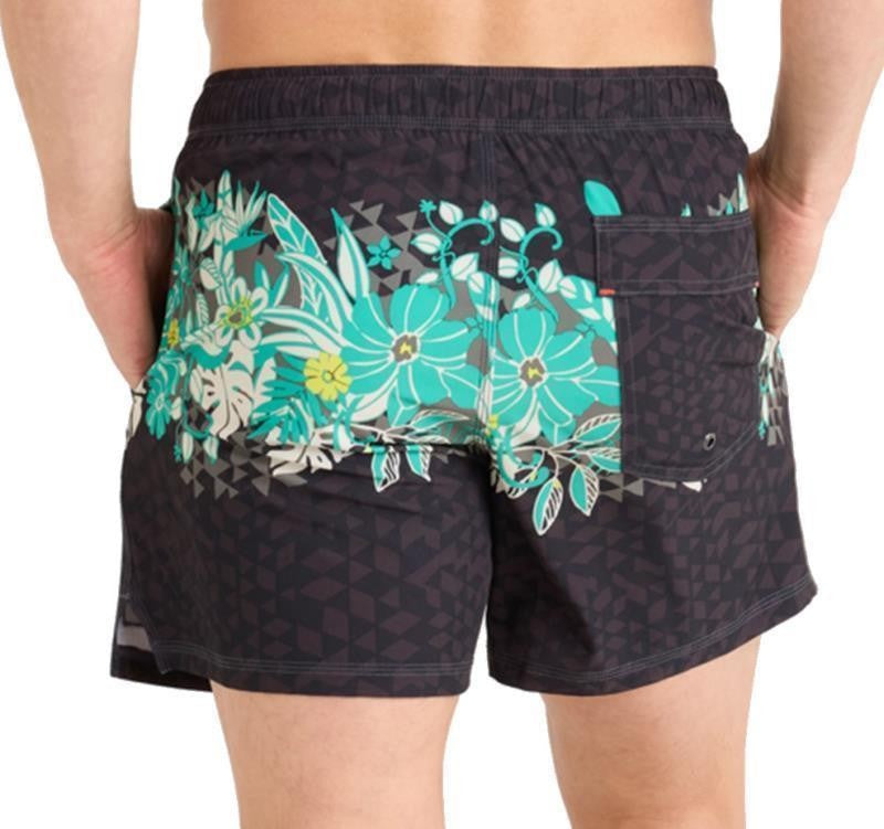 Oh Buoy 2n1 Volley Shorts, 5” Inseam - Mens - diamondhead-black 1