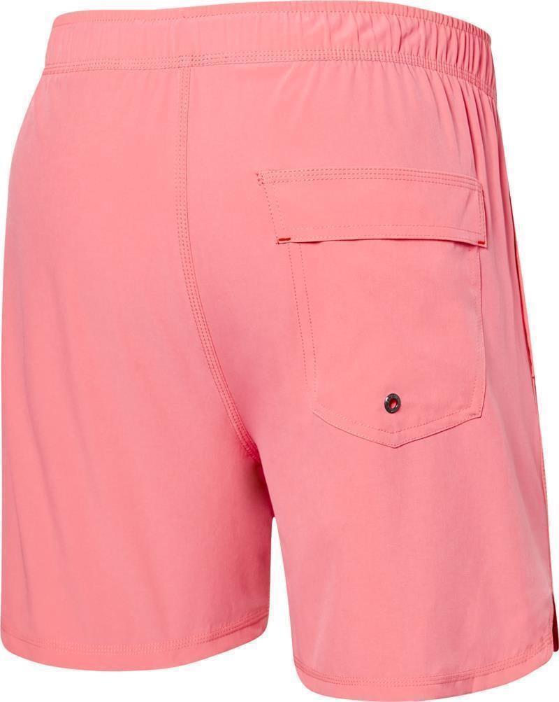 Oh Buoy 2n1 Volley Shorts, 5” Inseam - Mens - flamingo 1