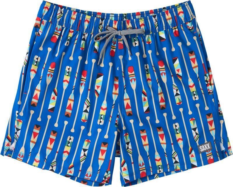Oh Buoy 2n1 Volley Shorts, 5” Inseam - Mens - oartiz-blue 1