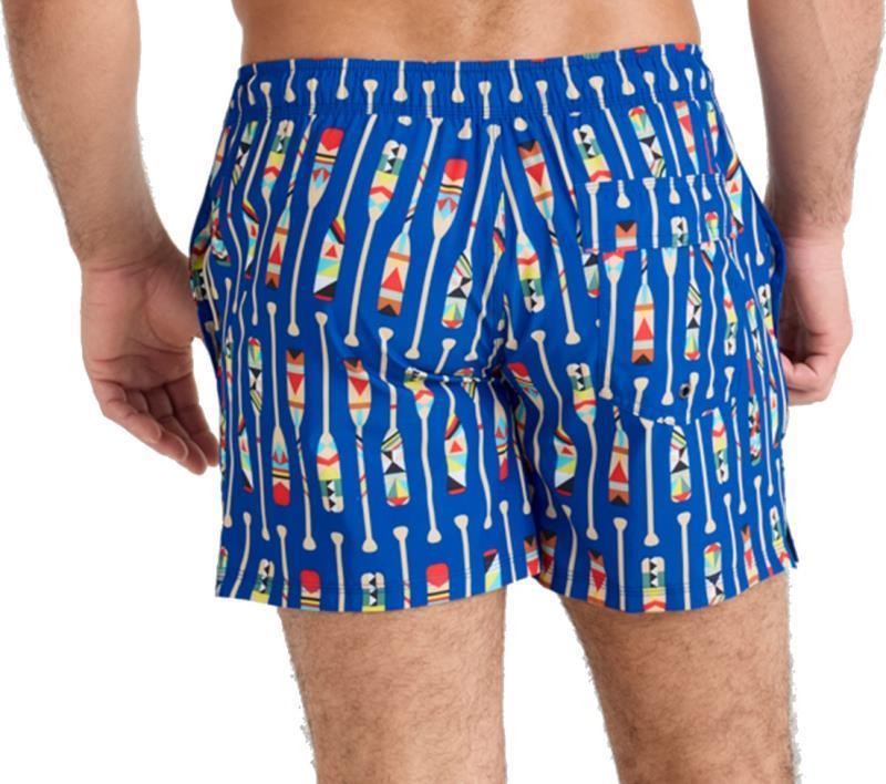 Oh Buoy 2n1 Volley Shorts, 5” Inseam - Mens - oartiz-blue 1