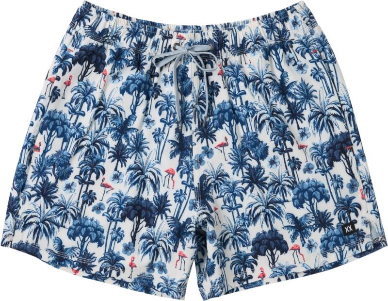 Oh Buoy 2n1 Volley Shorts, 5” Inseam - Mens - palm mix-white sand 1