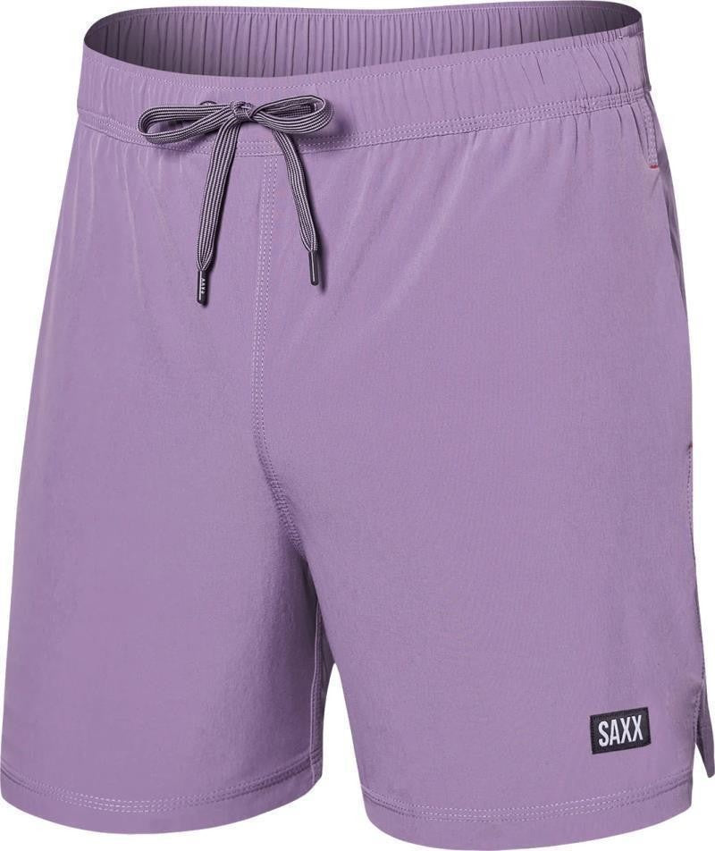 Oh Buoy 2n1 Volley Shorts, 5” Inseam - Mens - purple haze 1