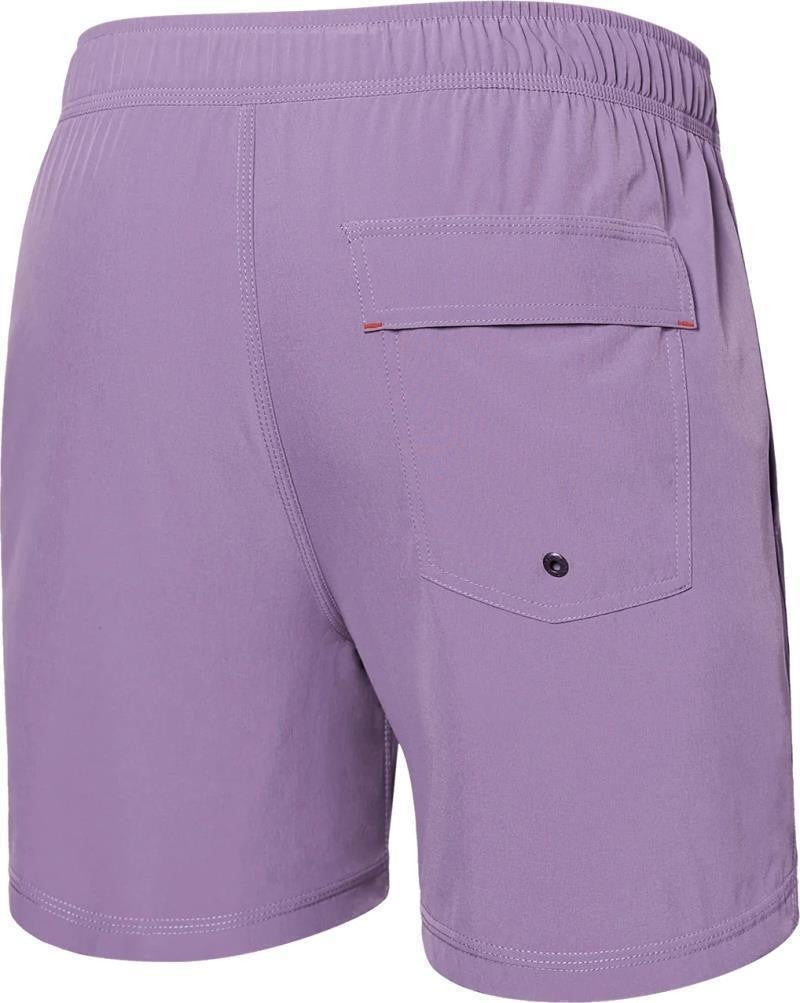 Oh Buoy 2n1 Volley Shorts, 5” Inseam - Mens - purple haze 1