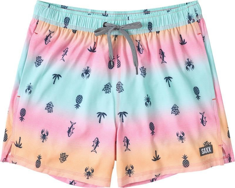 Oh Buoy 2n1 Volley Shorts, 5” Inseam - Mens - summer ombre-multi 1