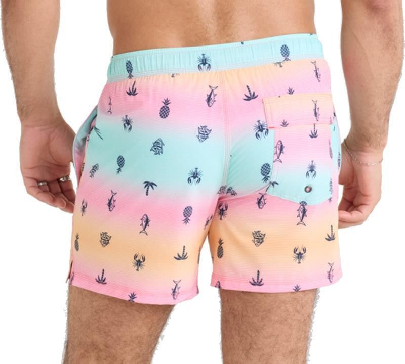 Oh Buoy 2n1 Volley Shorts, 5” Inseam - Mens - summer ombre-multi 1