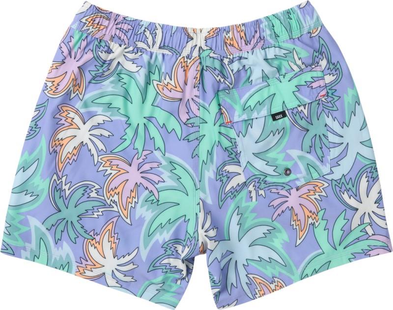 Oh Buoy 2n1 Volley Shorts, 5” Inseam - Mens - xanadu-lavender 1