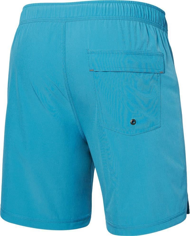 Oh Buoy 2n1 Volley Shorts, 7" Inseam - Mens - blue moon 1