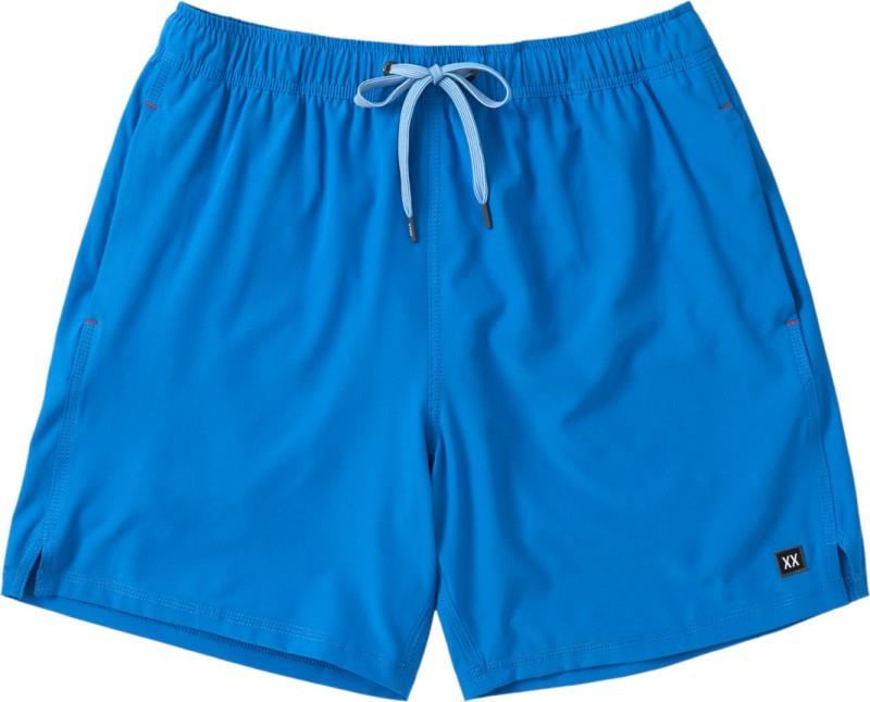 Oh Buoy 2n1 Volley Shorts, 7" Inseam - Mens - bold blue 1