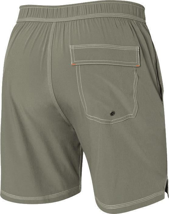 Oh Buoy 2n1 Volley Shorts, 7" Inseam - Mens - cargo grey 1