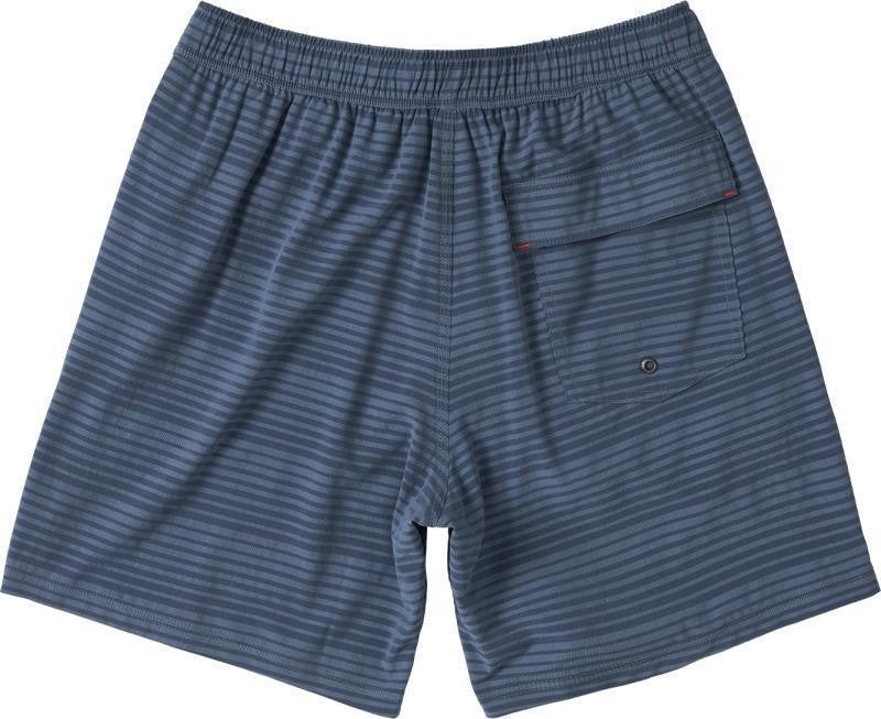 Oh Buoy 2n1 Volley Shorts, 7" Inseam - Mens - dark ink / deep navy stripe 1