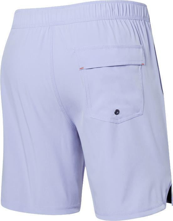 Oh Buoy 2n1 Volley Shorts, 7" Inseam - Mens - lavender 1