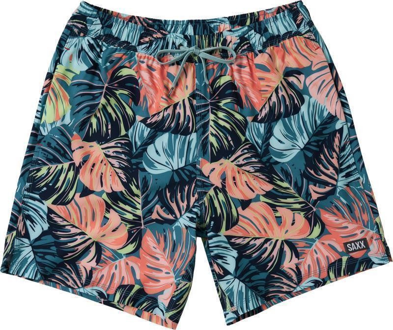 Oh Buoy 2n1 Volley Shorts, 7" Inseam - Mens - mr phil o dendren-blue 1