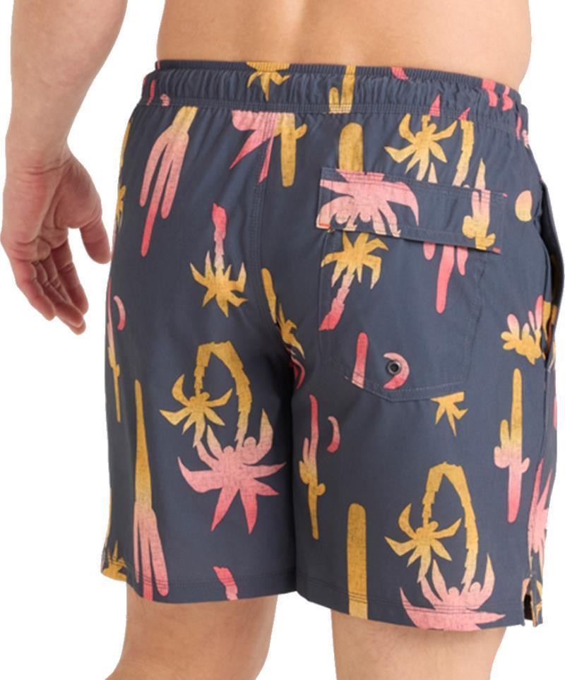 Oh Buoy 2n1 Volley Shorts, 7" Inseam - Mens - oasis-ebony 1