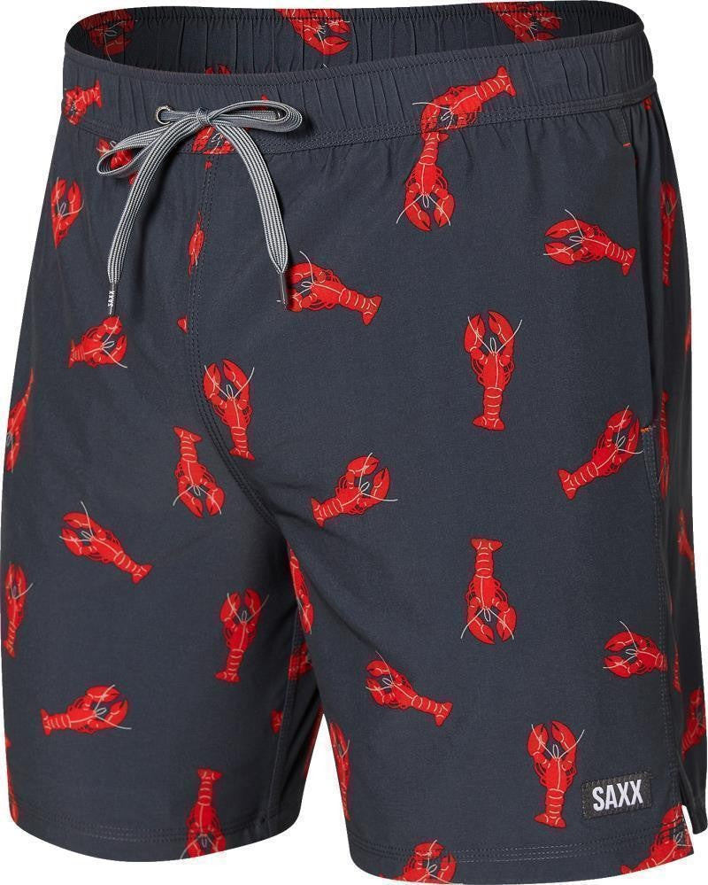 Oh Buoy 2n1 Volley Shorts, 7" Inseam - Mens - oh snap-india ink 1