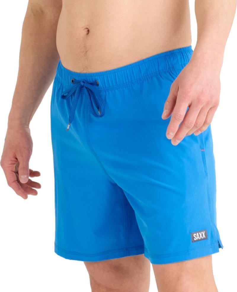 Oh Buoy 2n1 Volley Shorts, 7" Inseam - Mens - racer blue 1