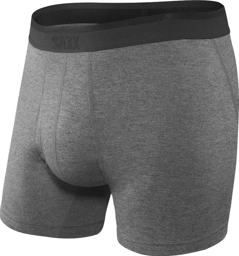 Platinum Boxer Brief Fly, 5" Inseam - Mens - Dark Charcoal Heather 1