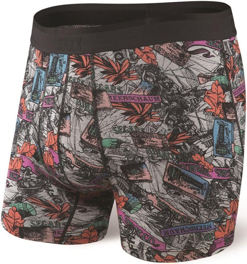 Platinum Boxer Brief Fly, 5" Inseam - Mens - Grey Heather Cubano 1