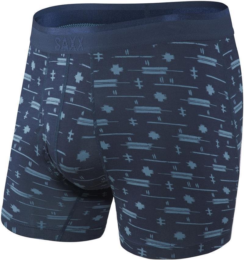 Platinum Boxer Brief Fly, 5" Inseam - Mens - Navy Kimono 1