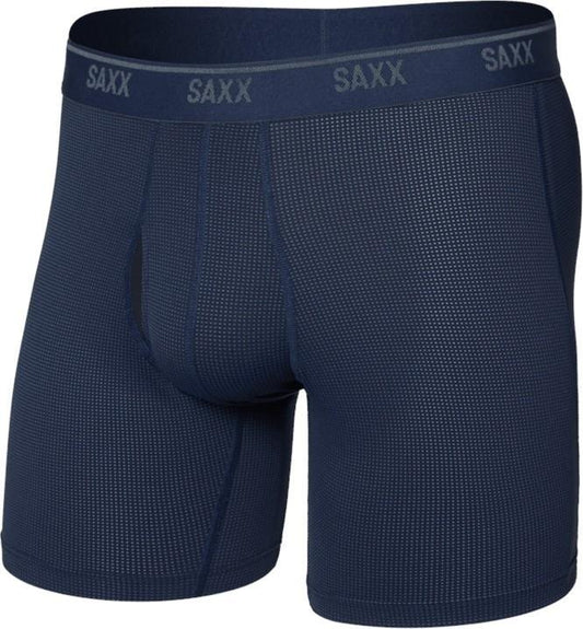 Quest Quick-Dry Mesh Boxer Brief Fly, 6" Inseam - Mens - maritime 1